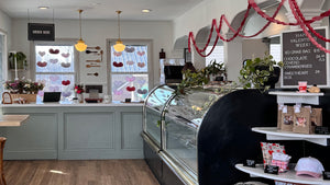 Because Love Looks Like Flowers in One Hand and Coffee in the Other